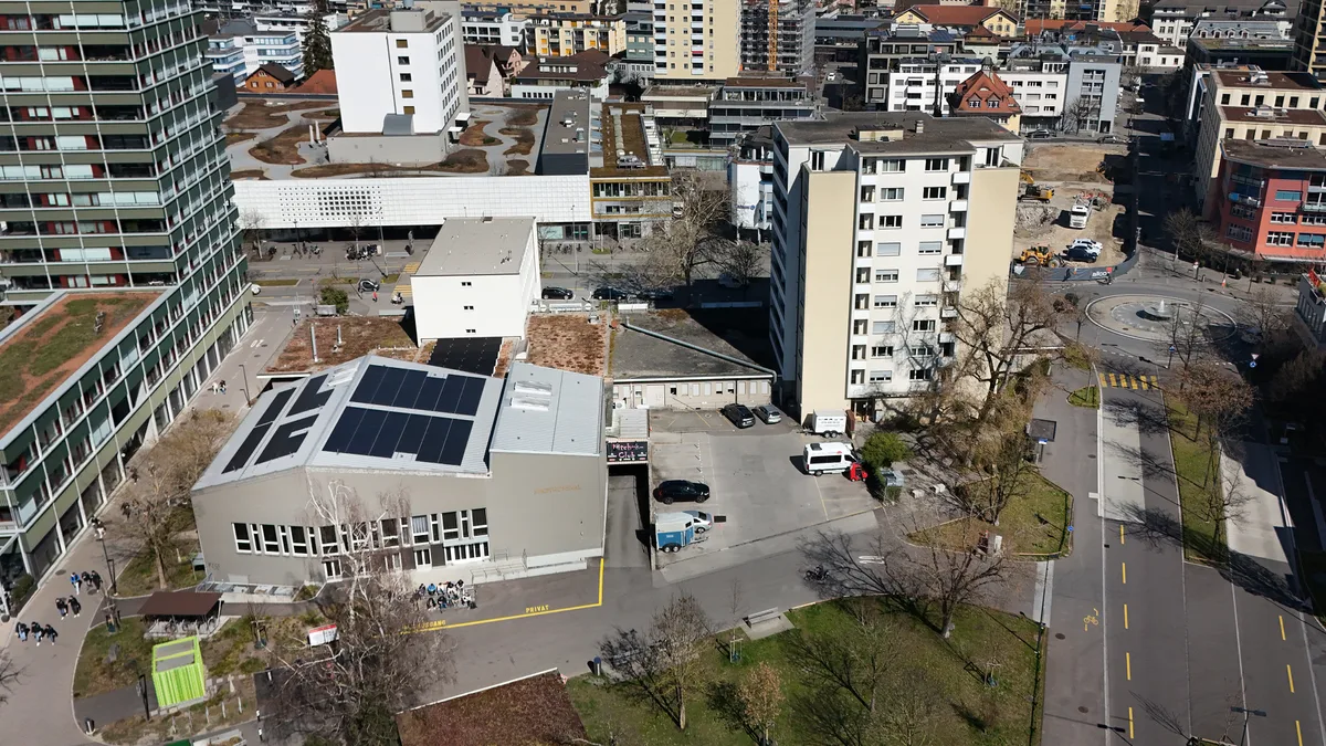 Stadt Uster will Areal beim Stadthofsaal aufwerten, wenn das neue Zeughaus da ist.